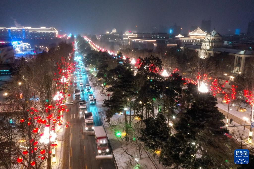 长春：积极应对降雪降温